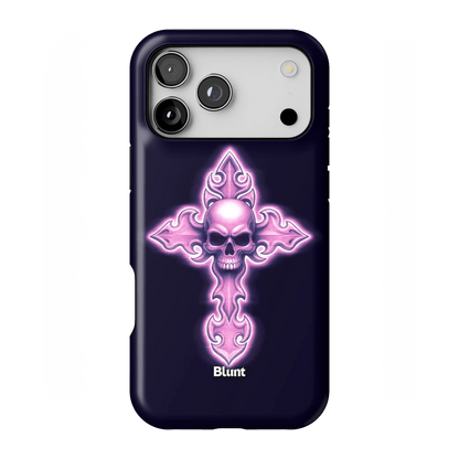 Neon Cross iPhone Case - Blunt Cases