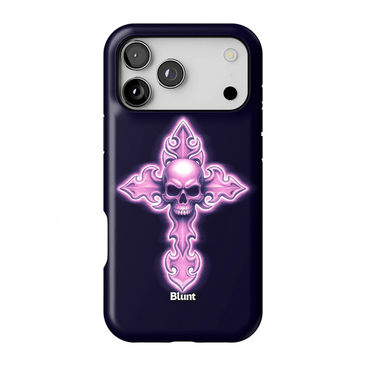Neon Cross iPhone Case - Blunt Cases