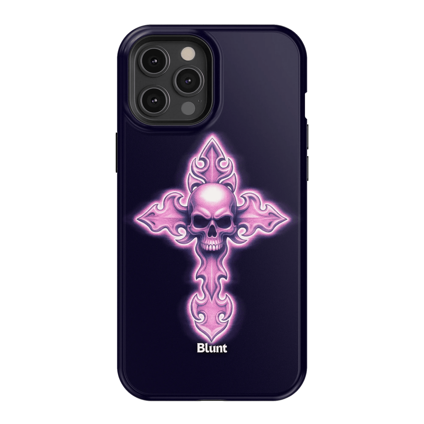 Neon Cross iPhone Case - Blunt Cases