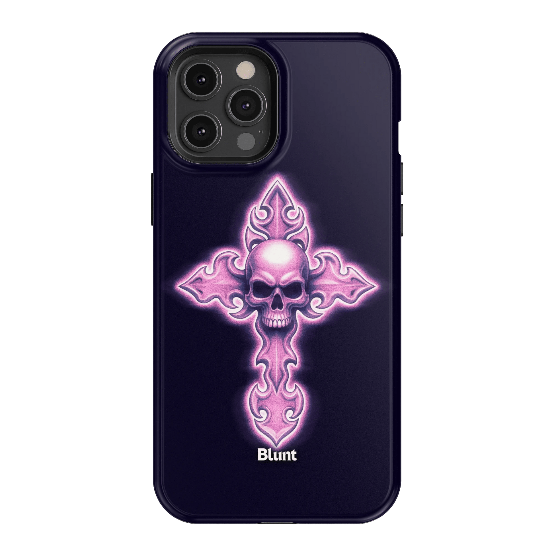 Neon Cross iPhone Case - Blunt Cases