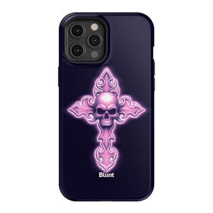 Neon Cross iPhone Case - Blunt Cases