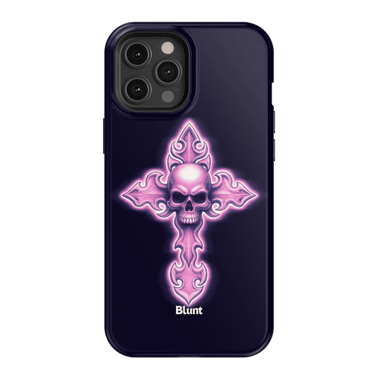 Neon Cross iPhone Case - Blunt Cases