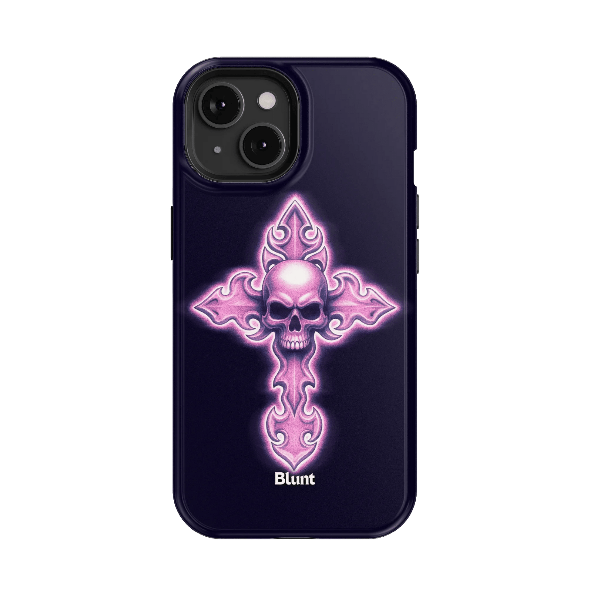 Neon Cross iPhone Case - Blunt Cases