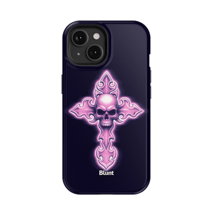 Neon Cross iPhone Case - Blunt Cases