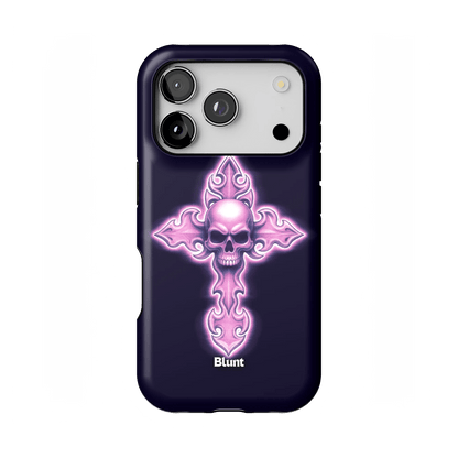 Neon Cross iPhone Case - Blunt Cases
