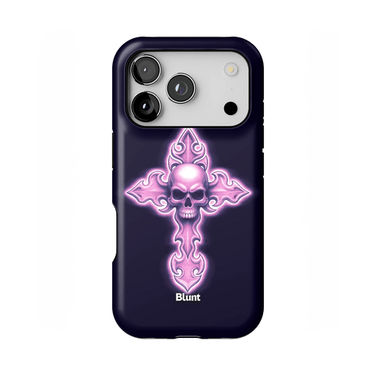Neon Cross iPhone Case - Blunt Cases