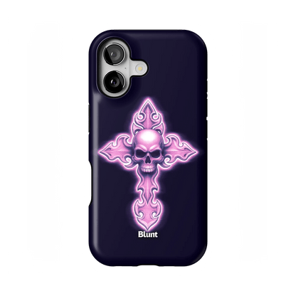 Neon Cross iPhone Case - Blunt Cases