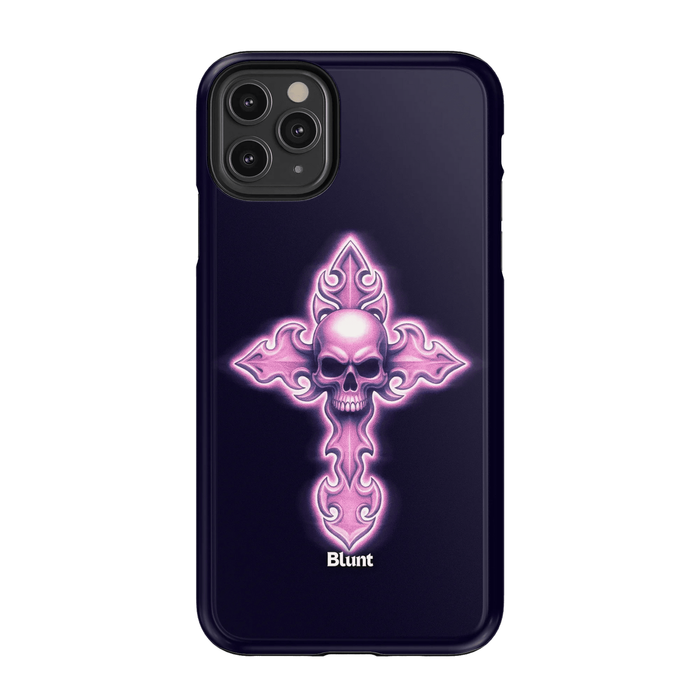 Neon Cross iPhone Case - Blunt Cases