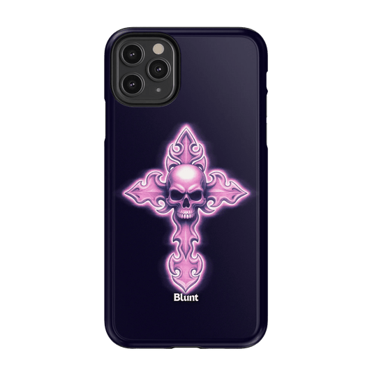 Neon Cross iPhone Case - Blunt Cases