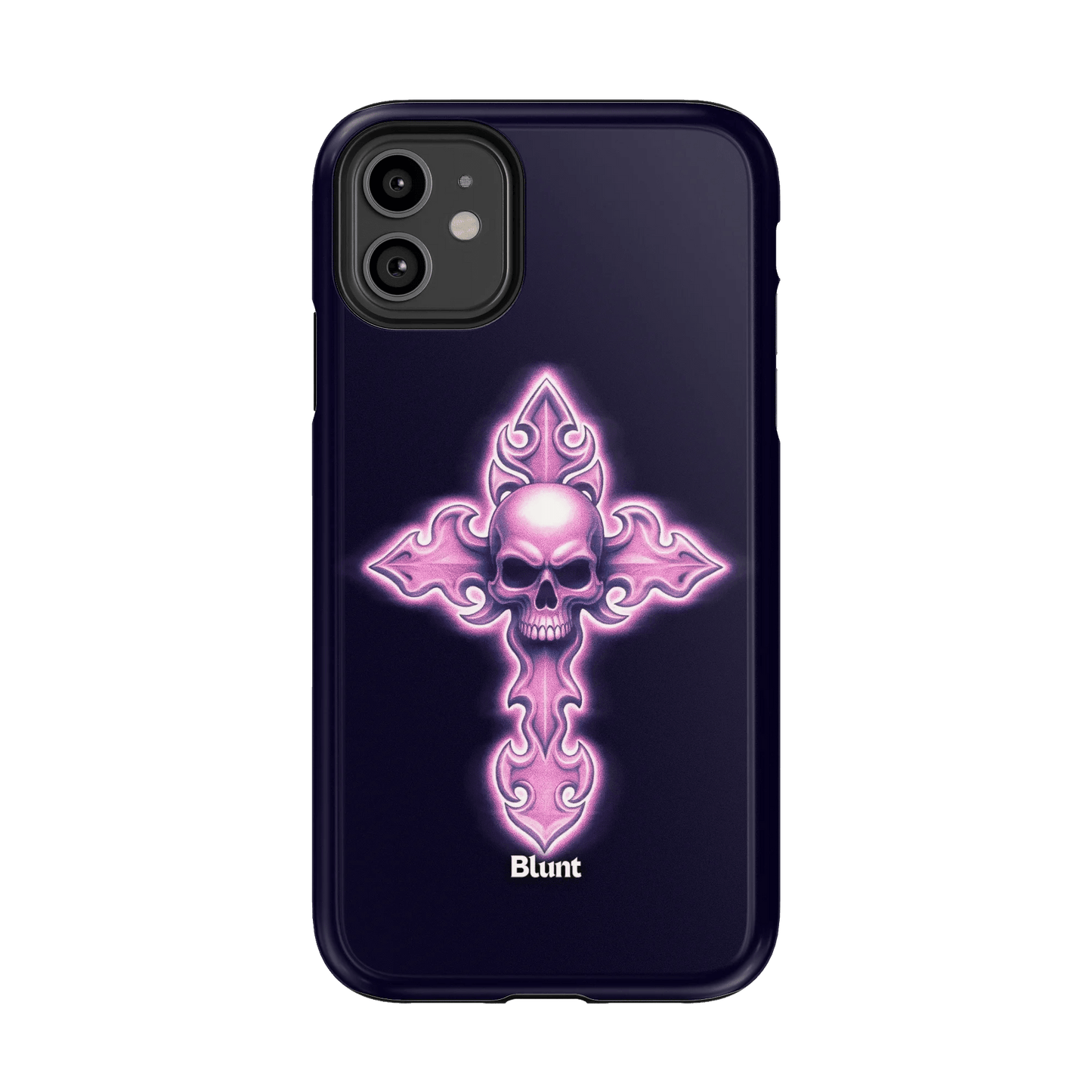 Neon Cross iPhone Case - Blunt Cases
