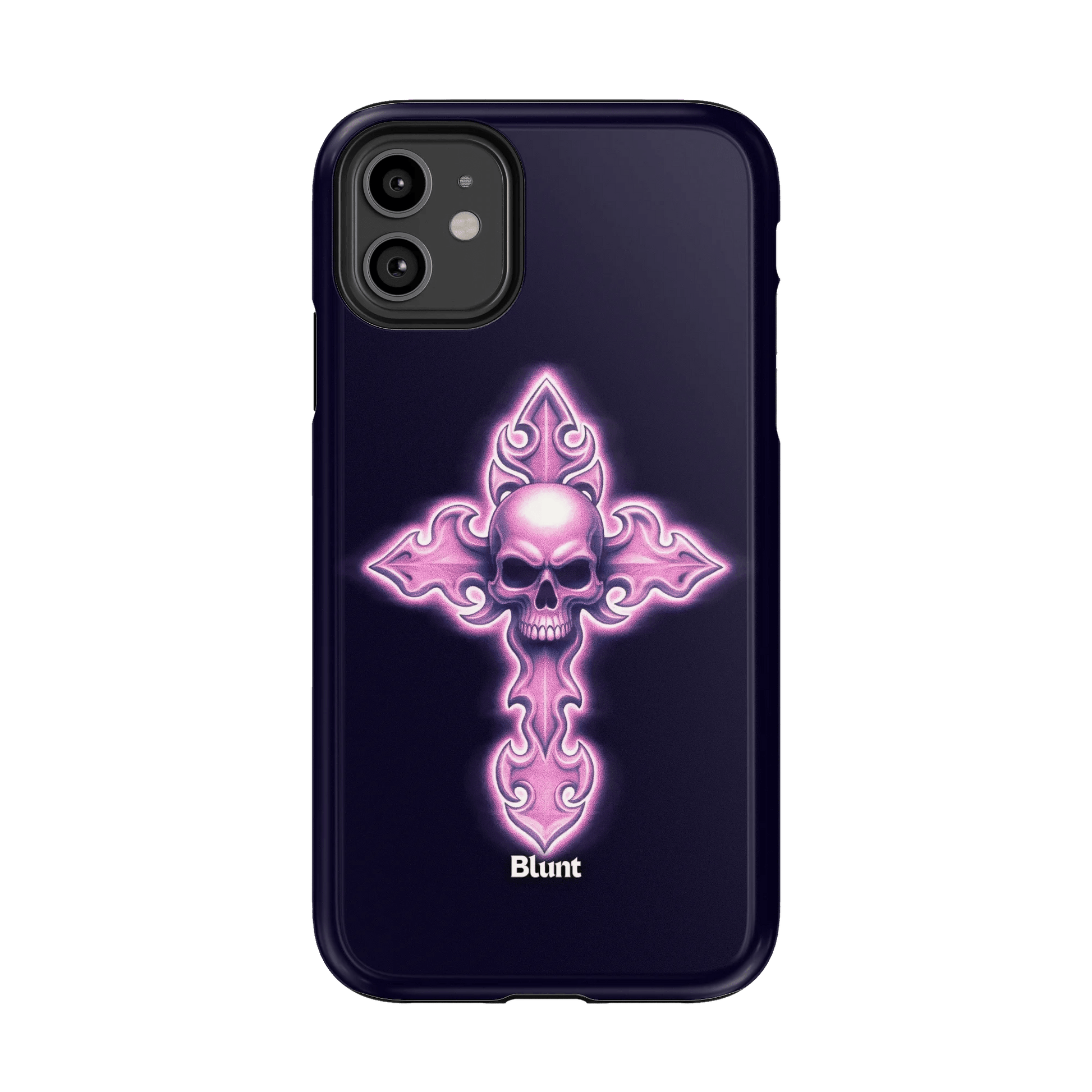 Neon Cross iPhone Case - Blunt Cases