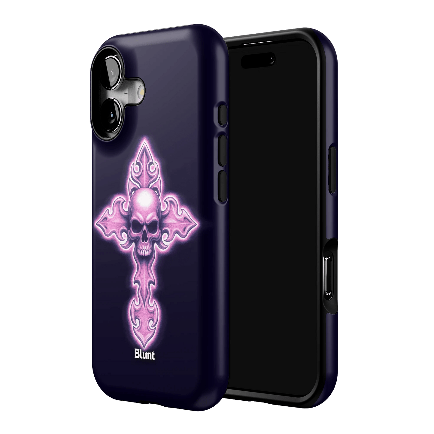 Neon Cross iPhone Case - Blunt Cases