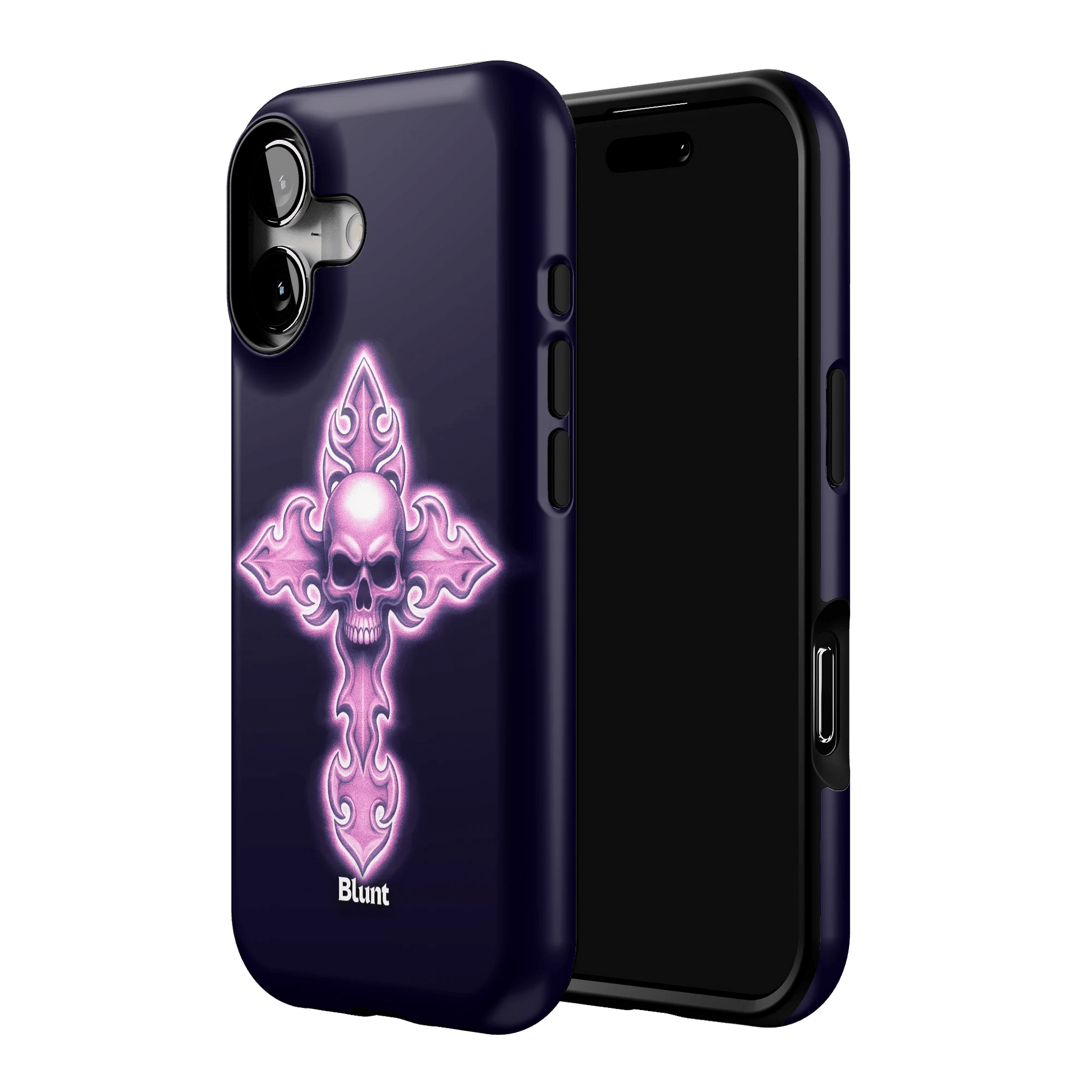 Neon Cross iPhone Case - Blunt Cases