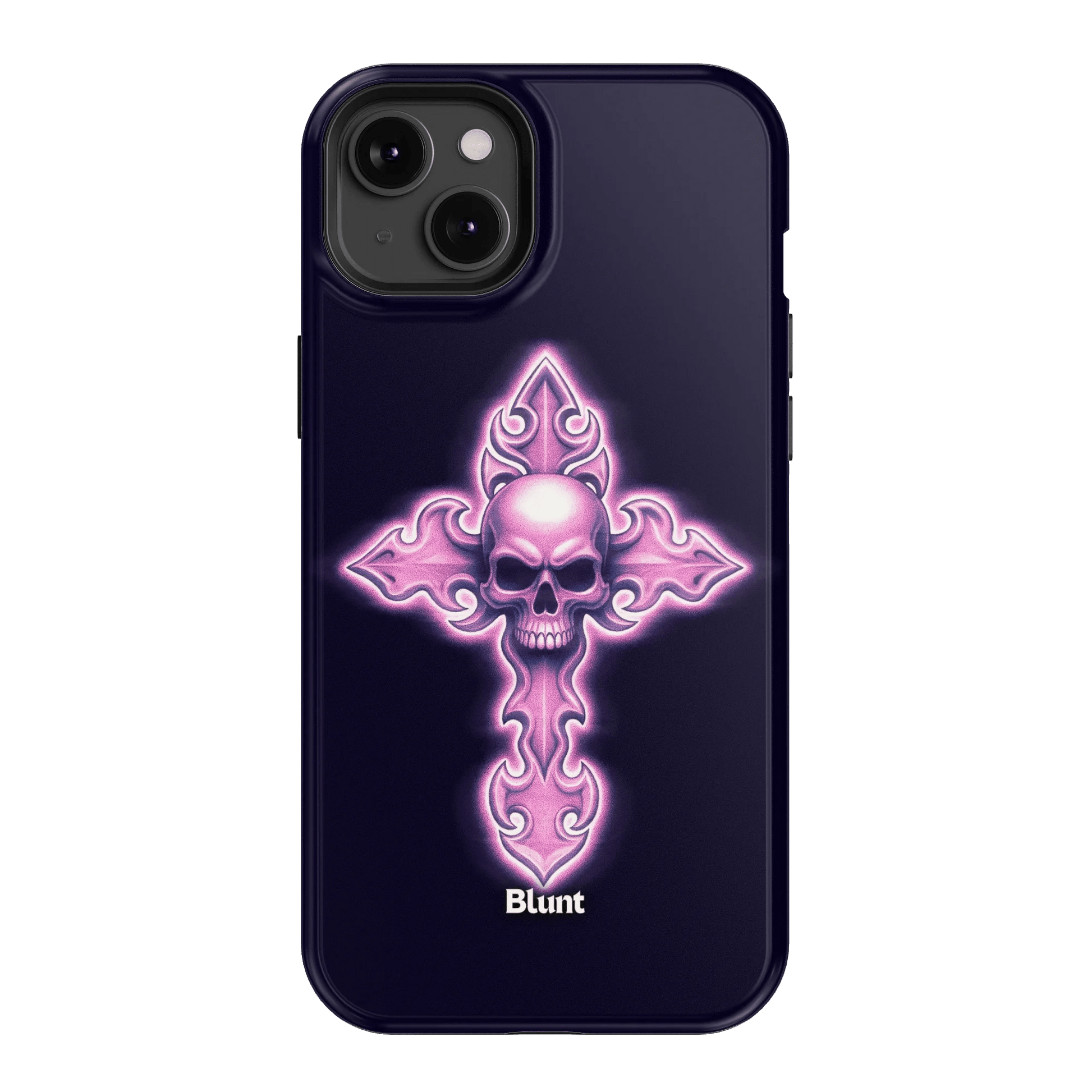 Neon Cross iPhone Case - Blunt Cases