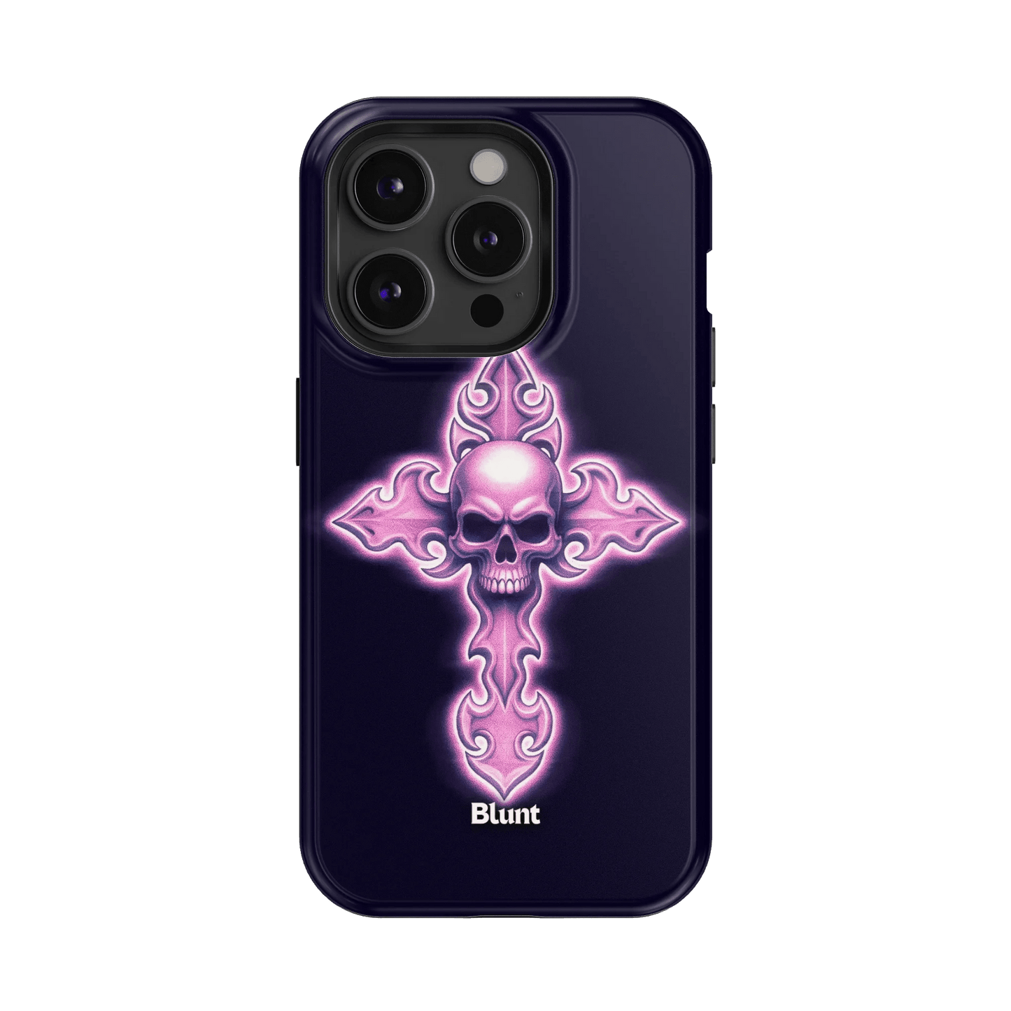 Neon Cross iPhone Case - Blunt Cases