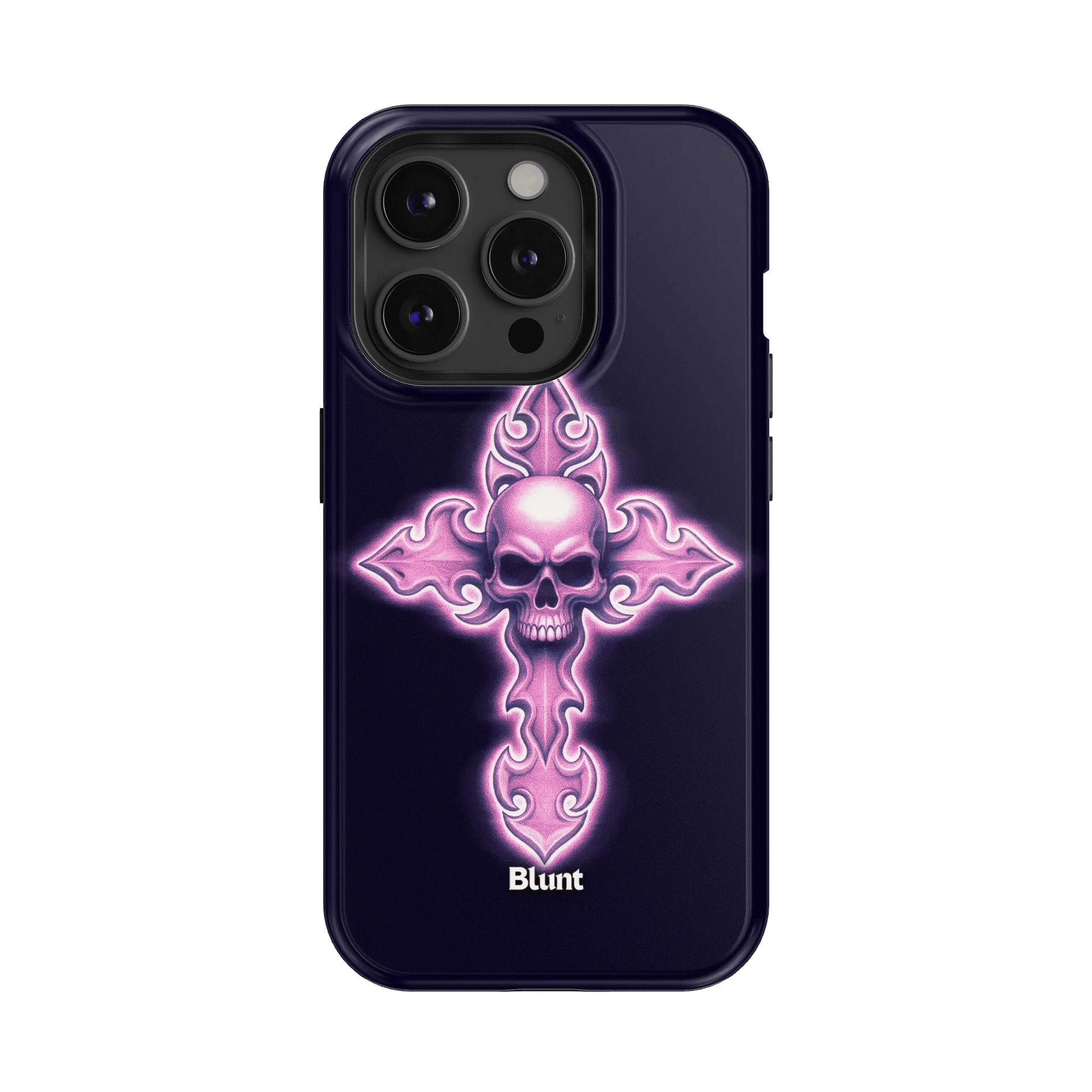 Neon Cross iPhone Case - Blunt Cases