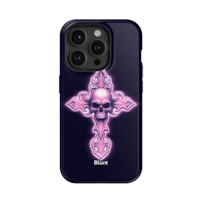 Neon Cross iPhone Case - Blunt Cases