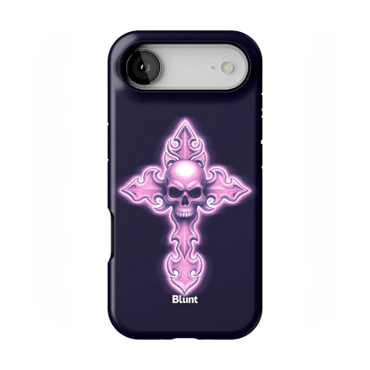 Neon Cross iPhone Case - Blunt Cases