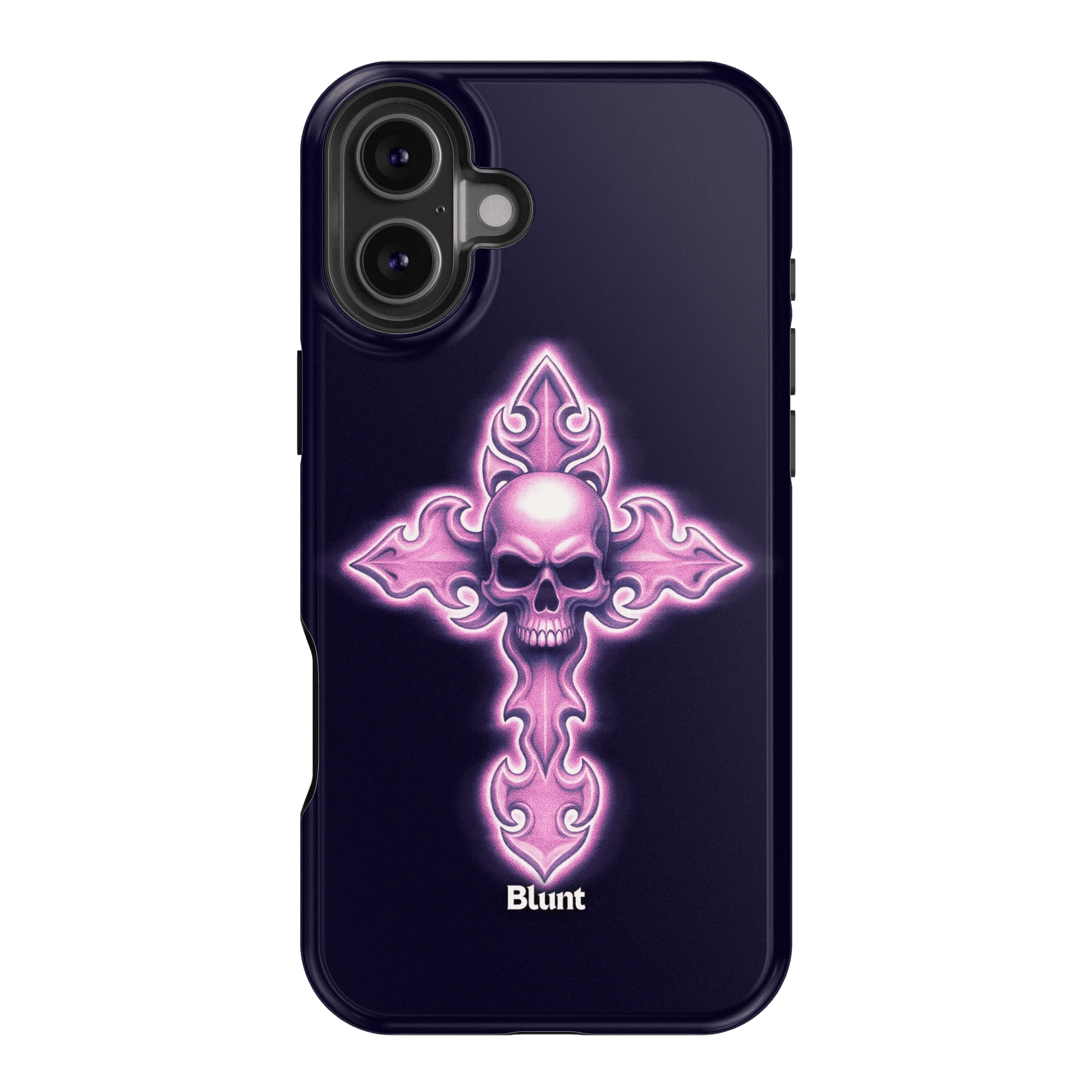 Neon Cross iPhone Case - Blunt Cases