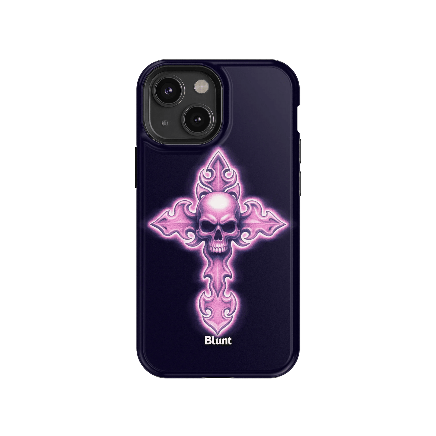 Neon Cross iPhone Case - Blunt Cases