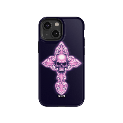 Neon Cross iPhone Case - Blunt Cases
