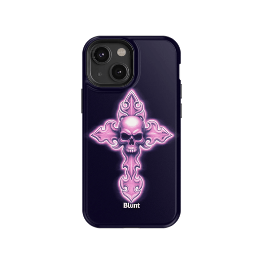 Neon Cross iPhone Case - Blunt Cases