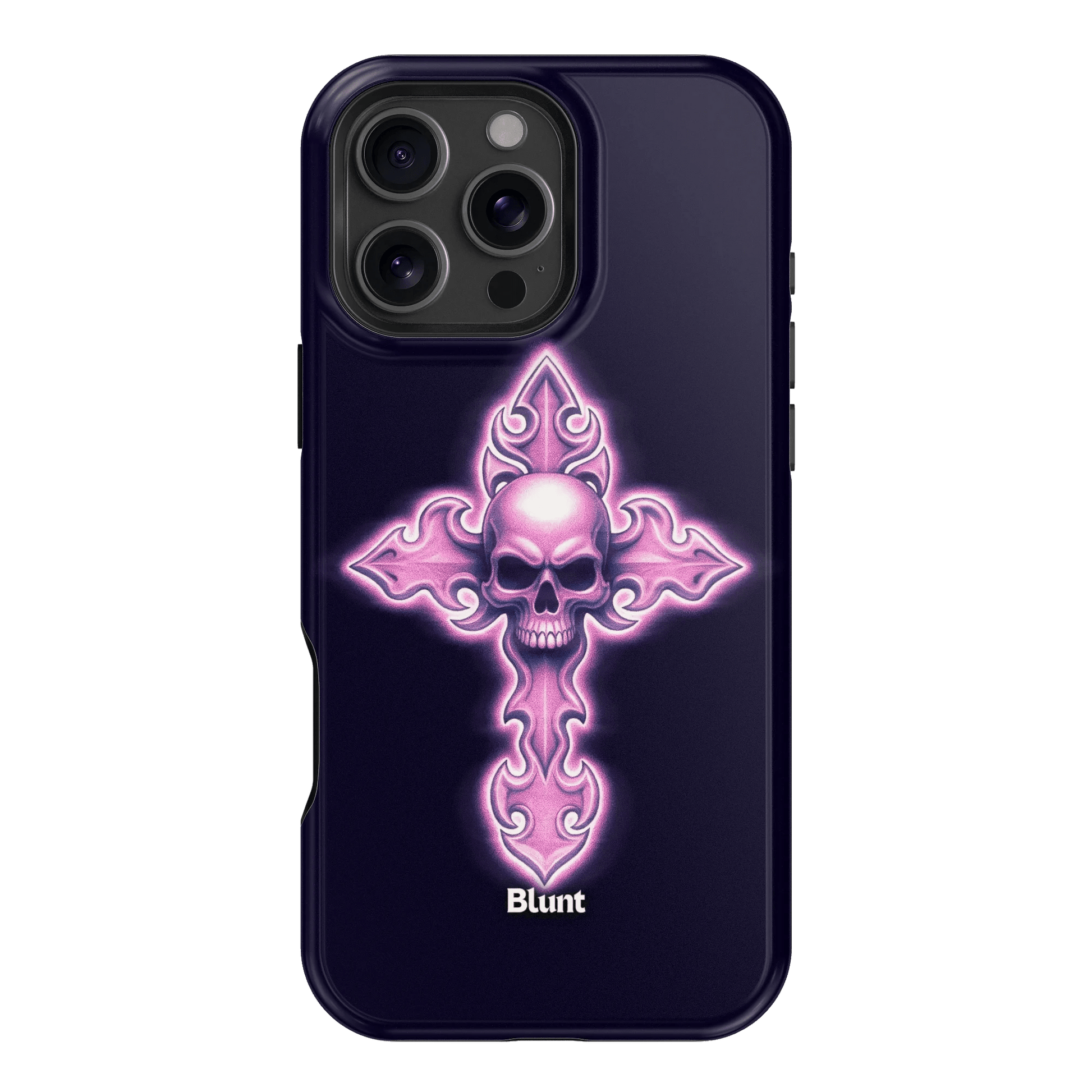 Neon Cross iPhone Case - Blunt Cases