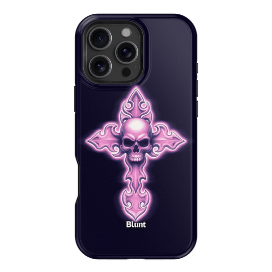 Neon Cross iPhone Case - Blunt Cases