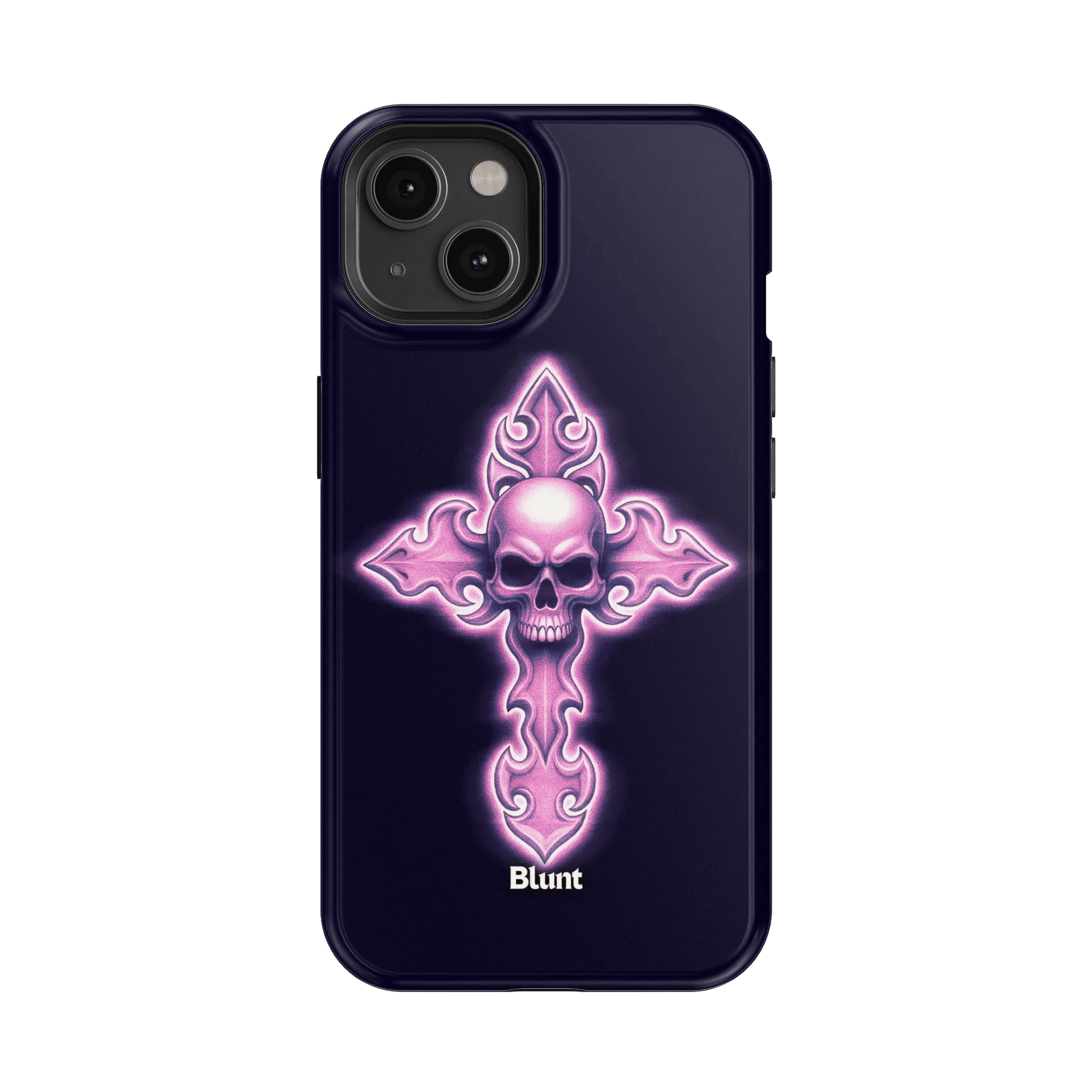 Neon Cross iPhone Case - Blunt Cases