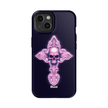 Neon Cross iPhone Case - Blunt Cases