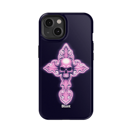 Neon Cross iPhone Case - Blunt Cases