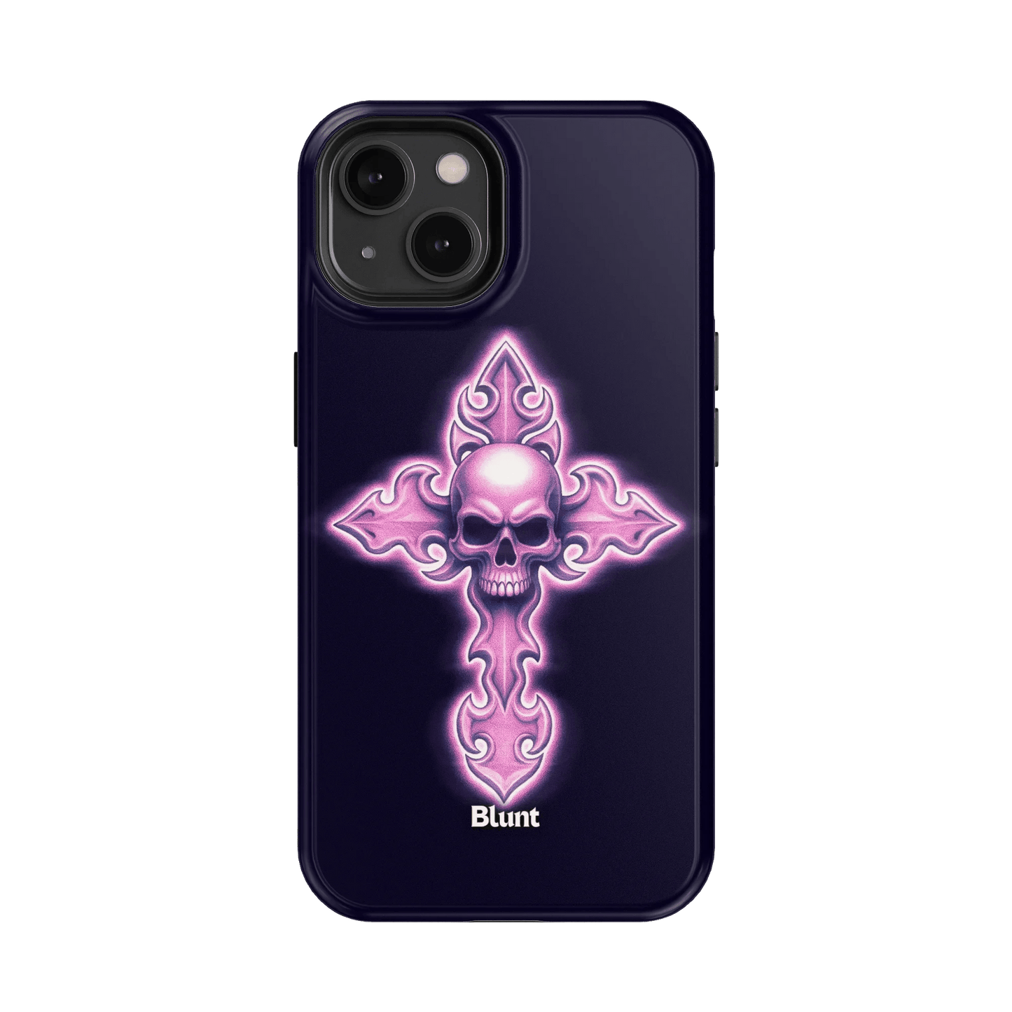 Neon Cross iPhone Case - Blunt Cases