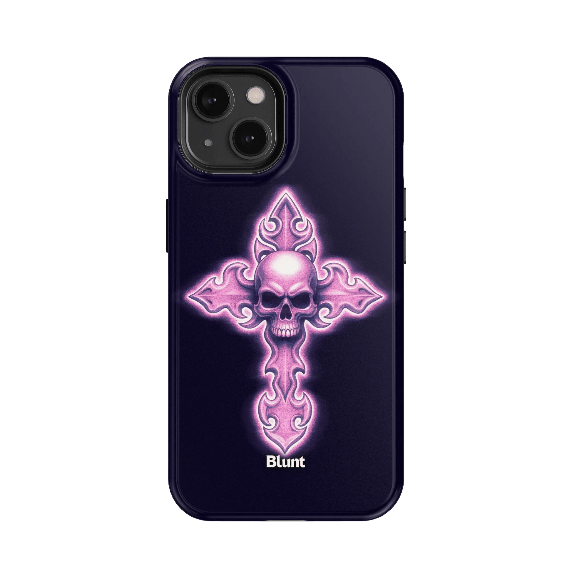 Neon Cross iPhone Case - Blunt Cases