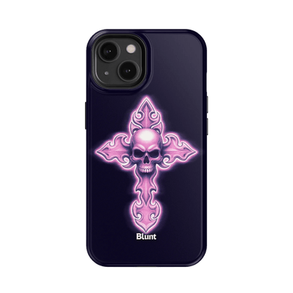 Neon Cross iPhone Case - Blunt Cases
