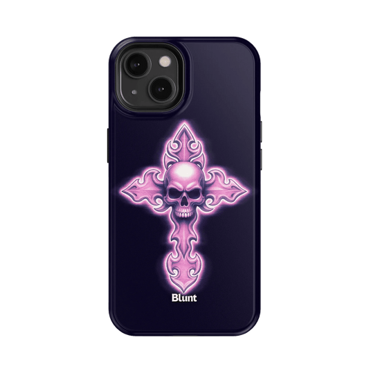 Neon Cross iPhone Case - Blunt Cases