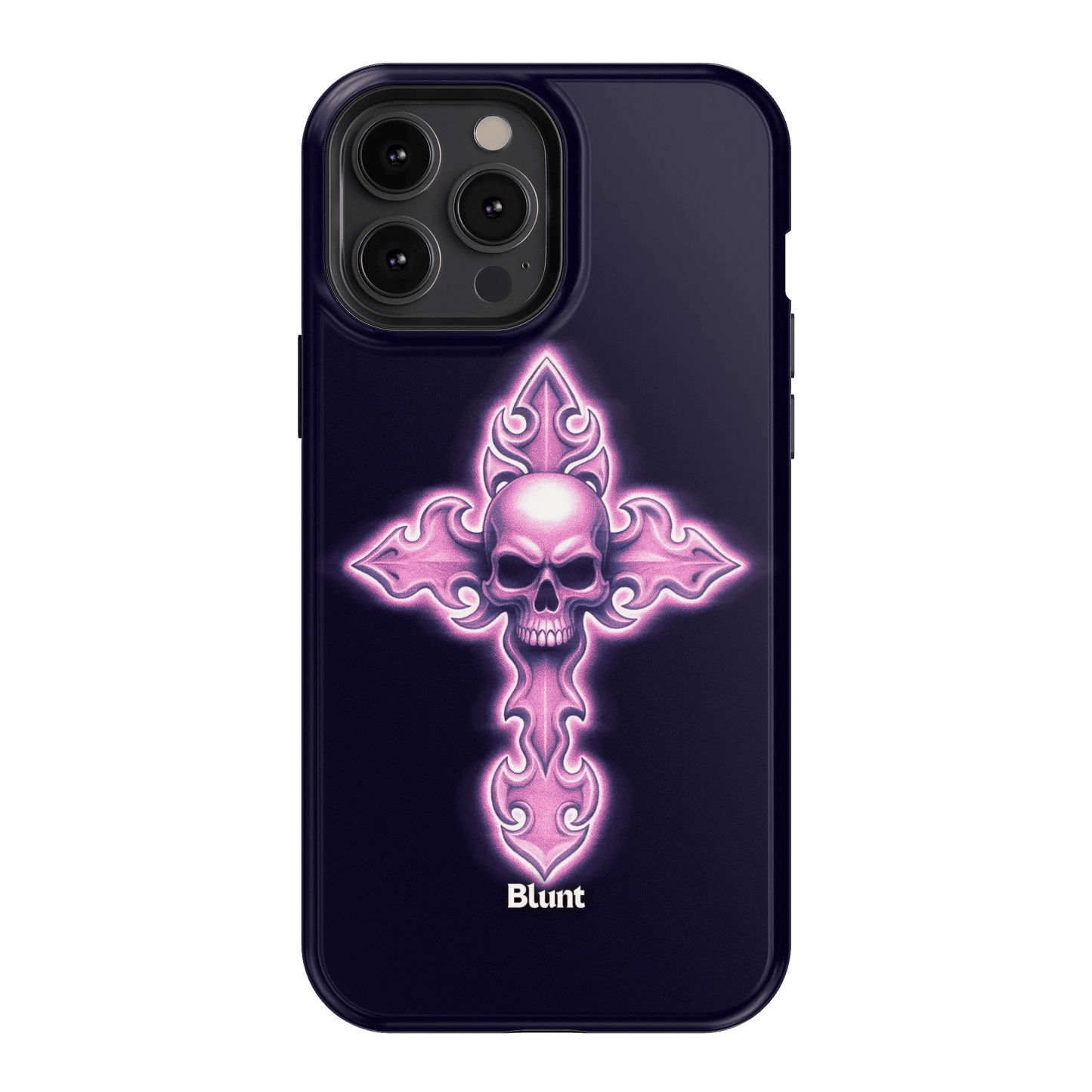 Neon Cross iPhone Case - Blunt Cases
