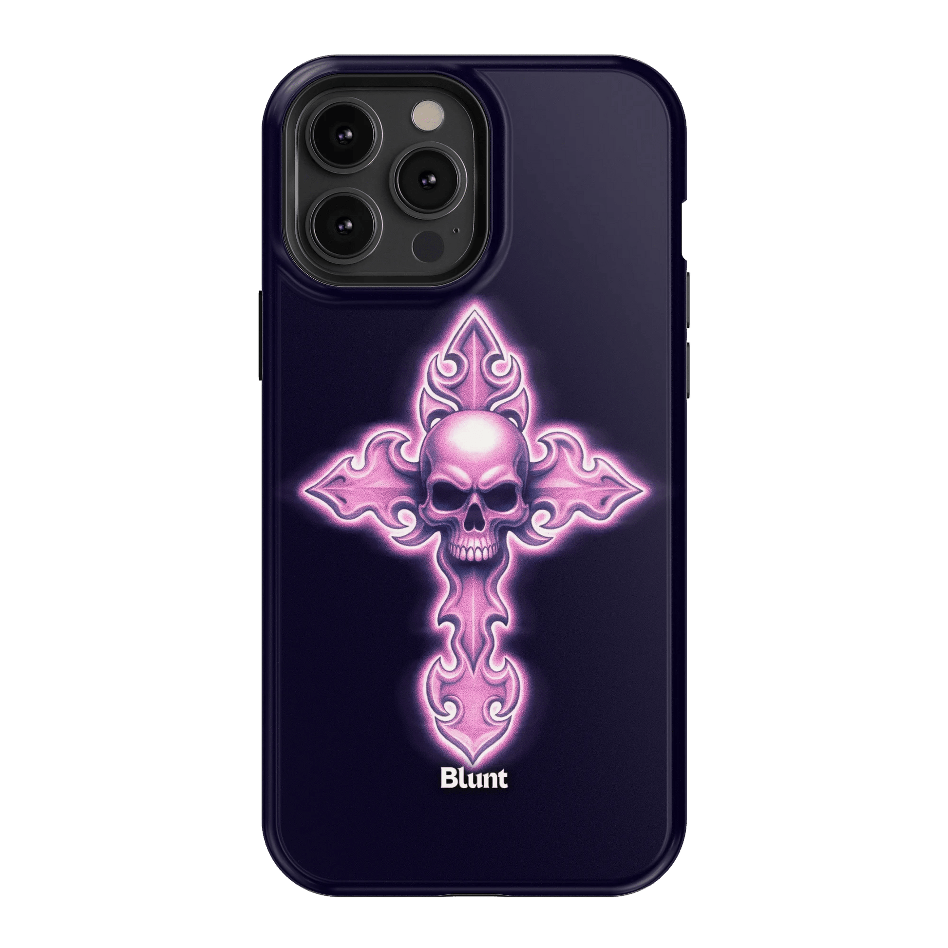 Neon Cross iPhone Case - Blunt Cases