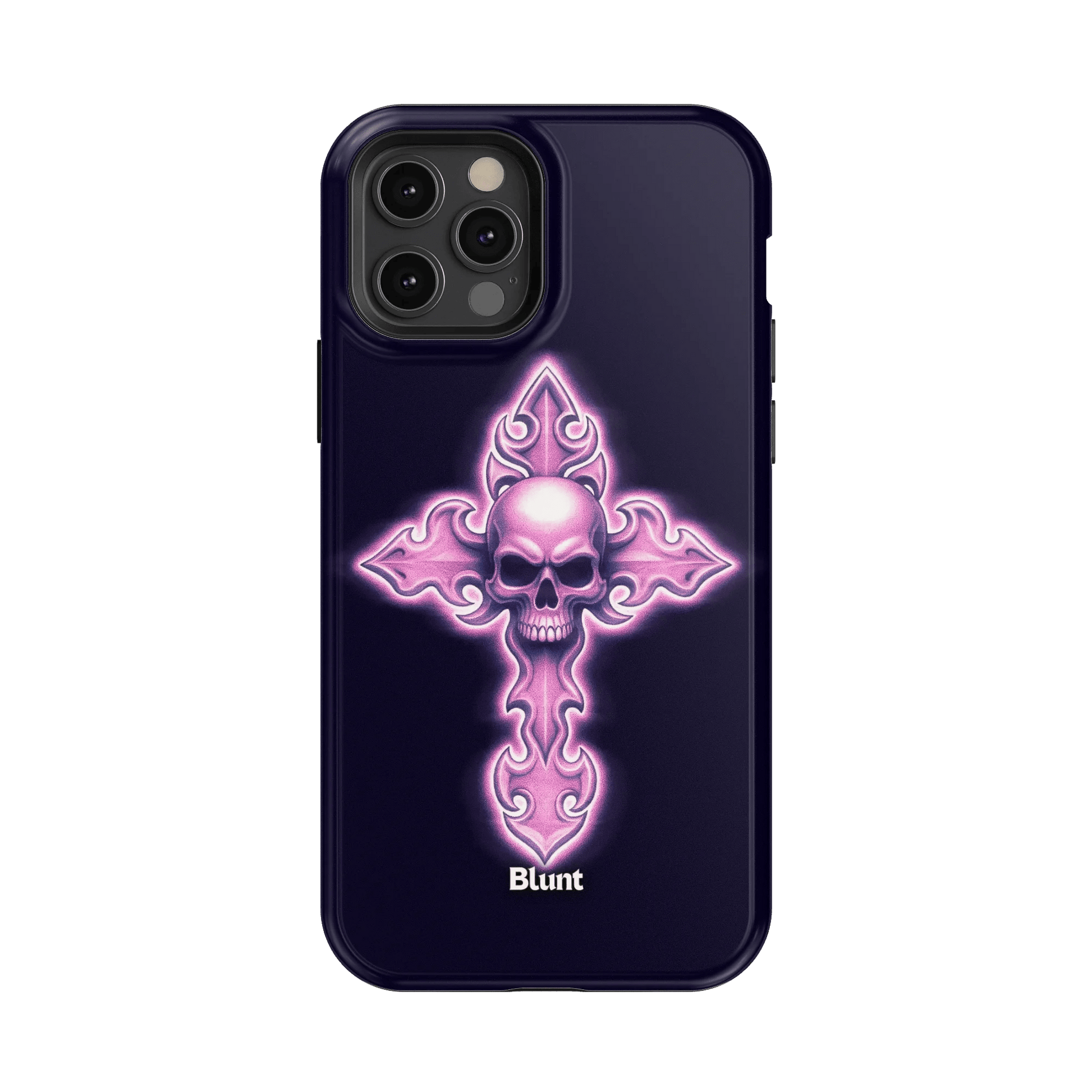 Neon Cross iPhone Case - Blunt Cases