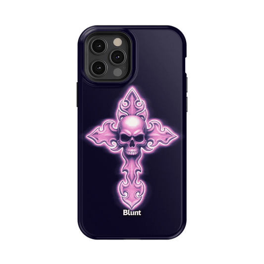 Neon Cross iPhone Case - Blunt Cases