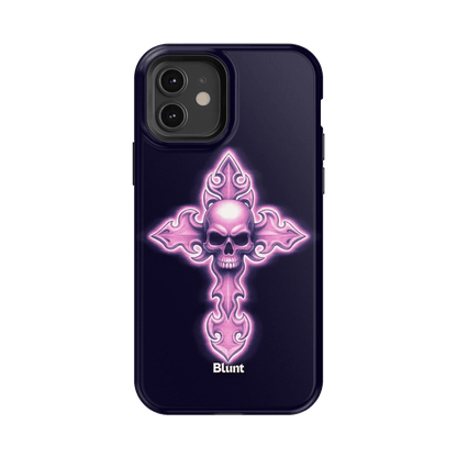 Neon Cross iPhone Case - Blunt Cases