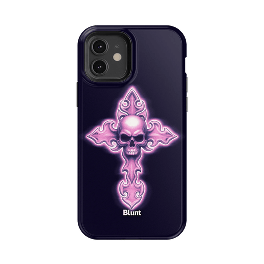 Neon Cross iPhone Case - Blunt Cases