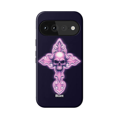Neon Cross Pixel Case - Blunt Cases