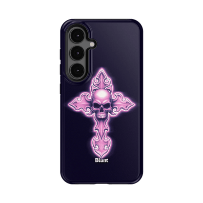Neon Cross Samsung Case - Blunt Cases
