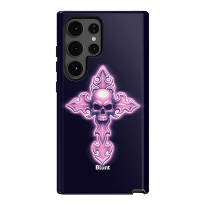 Neon Cross Samsung Case - Blunt Cases