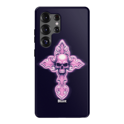 Neon Cross Samsung Case - Blunt Cases