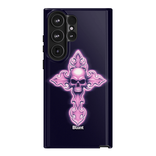 Neon Cross Samsung Case - Blunt Cases