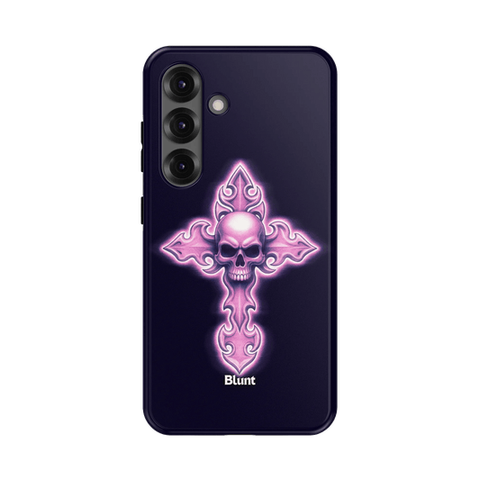 Neon Cross Samsung Case - Blunt Cases