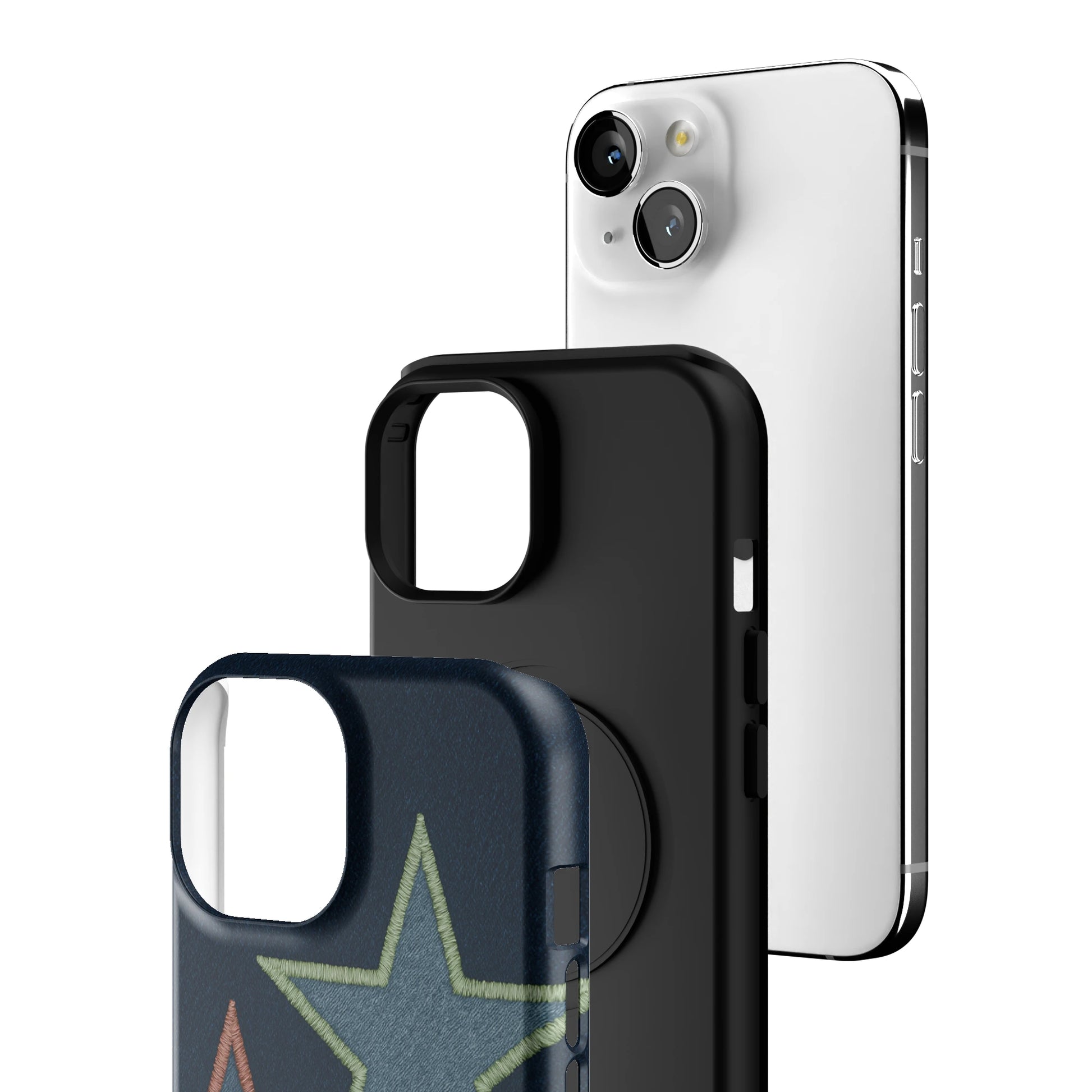 Neon Stars iPhone Case gallery - Iphone_15_Iphone_3