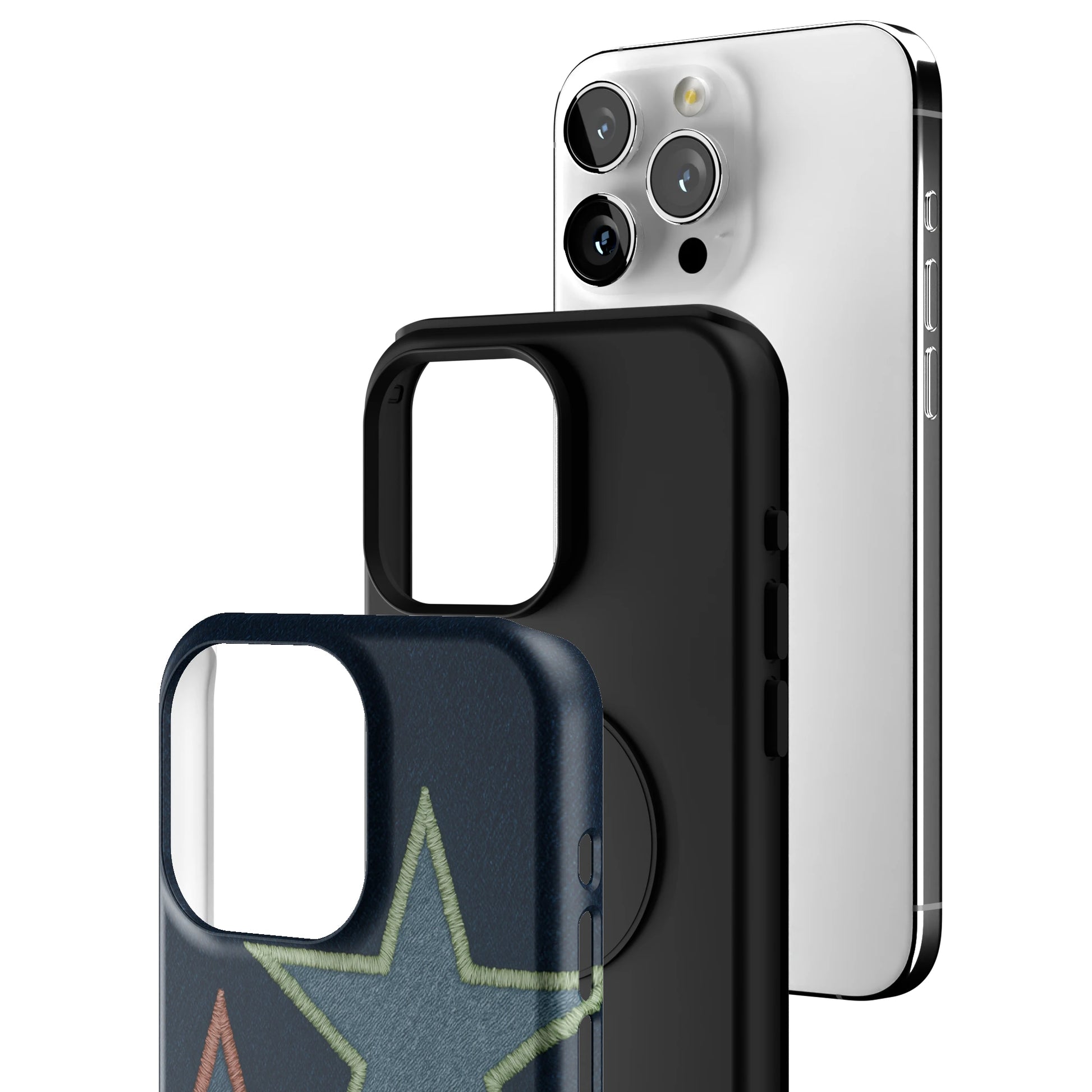 Neon Stars iPhone Case gallery - Iphone_15_Pro_Max_3