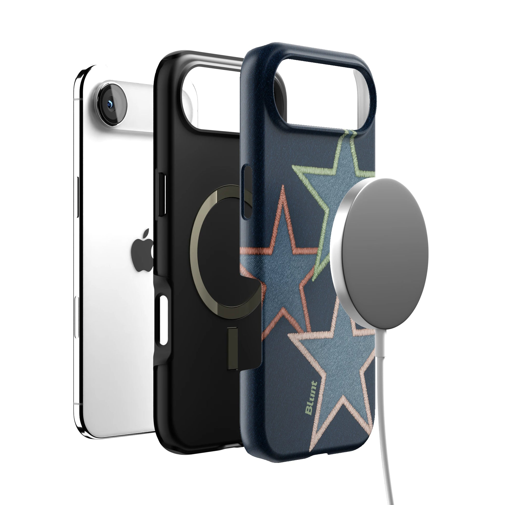 Neon Stars iPhone Case gallery - Iphone_17_Air_4